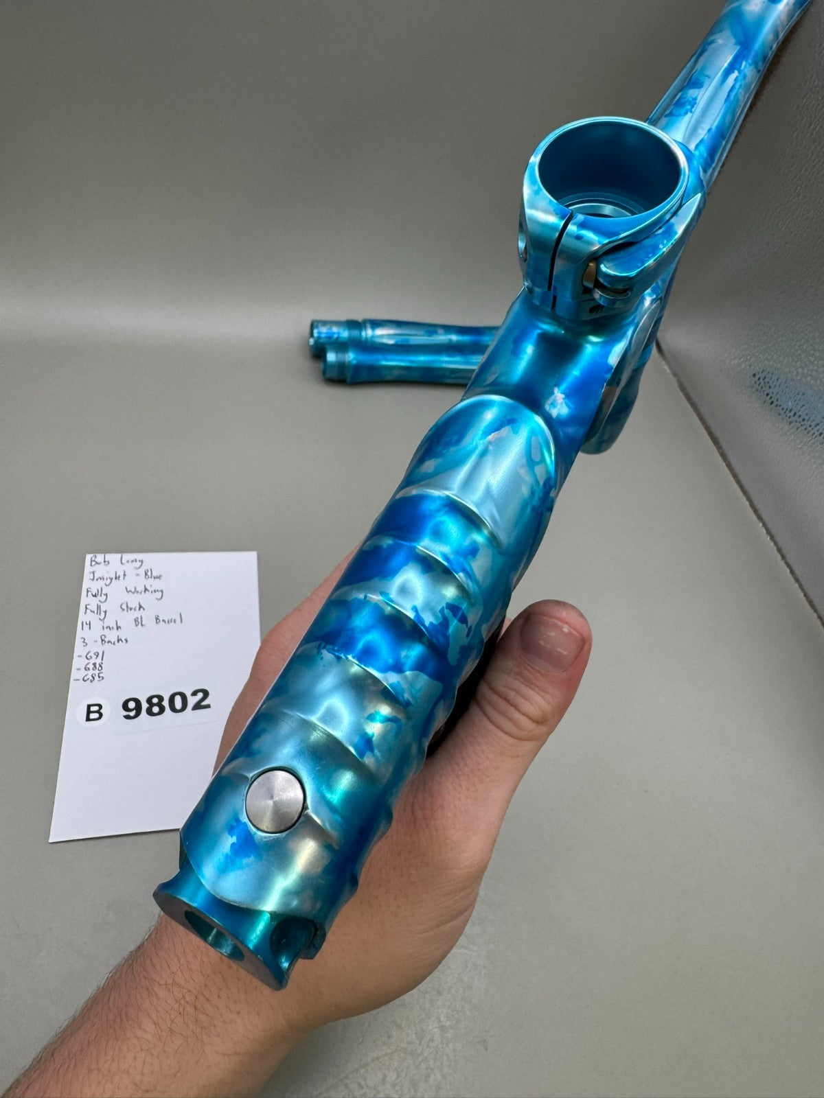 Bob Long Insight - Blue - Paintball Marker Fully Working