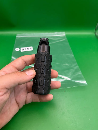 AGD Automag Bike Grip Black Gas-Through Foregrip Diamond Knurl Vintage