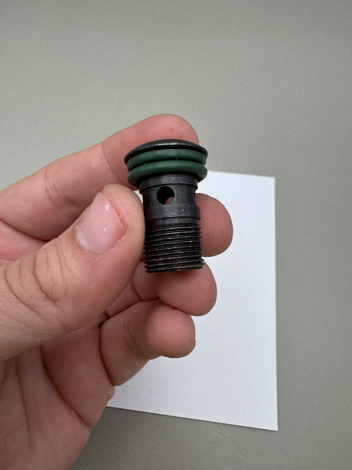 WGP Autococker Banjo Bolt Black