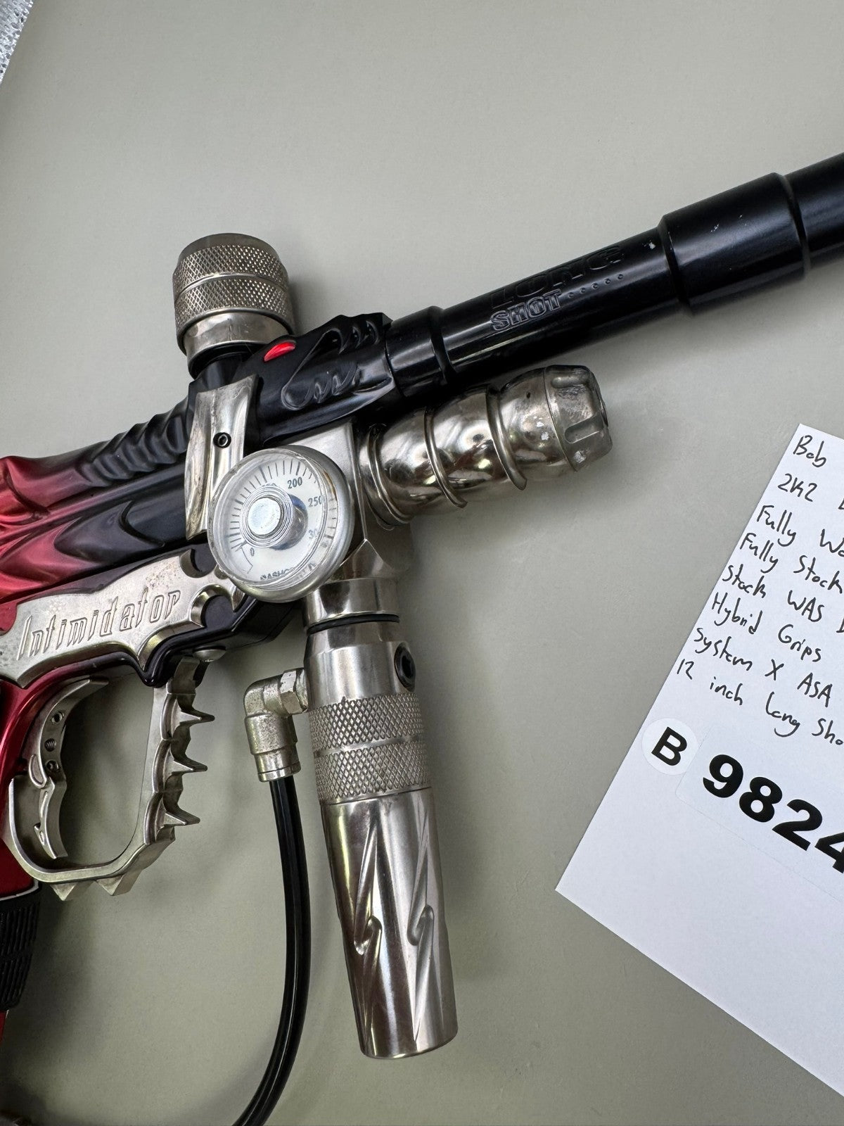 Bob Long 2k2 Dragon Intimidator - Paintball Marker Fully Working
