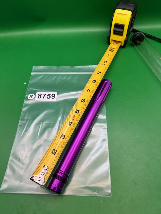 Dye UL Ultralite 14" Barrel Tip Purple Ano Aluminum Paintball Front