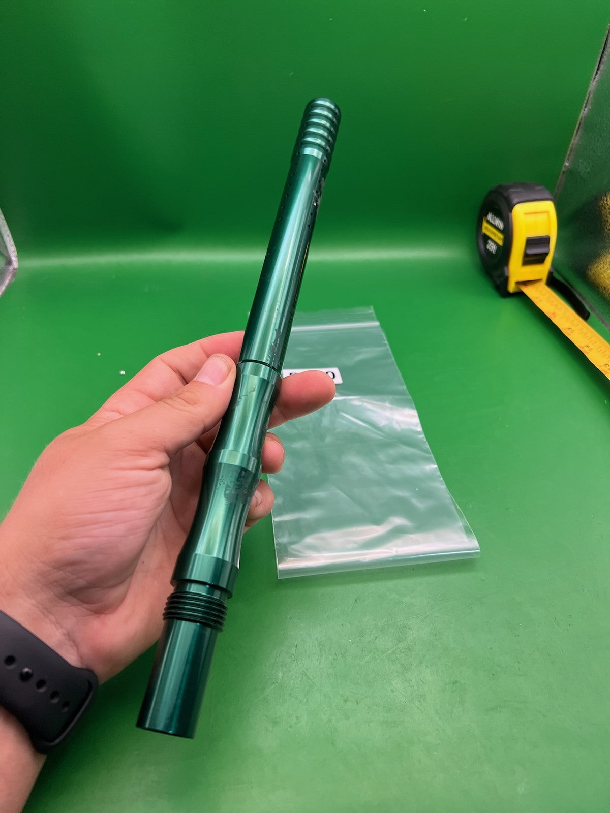 Custom Products CP 14" One Piece Barrel .689 Bore Old Angel Thread Green