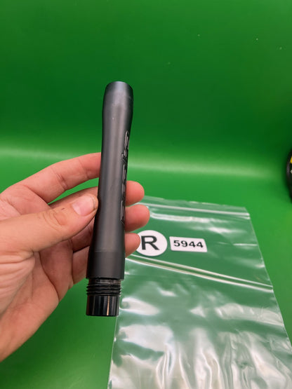 ION NXT Proto Barrel Back 6" .690 Black - used paintball barrel back - black