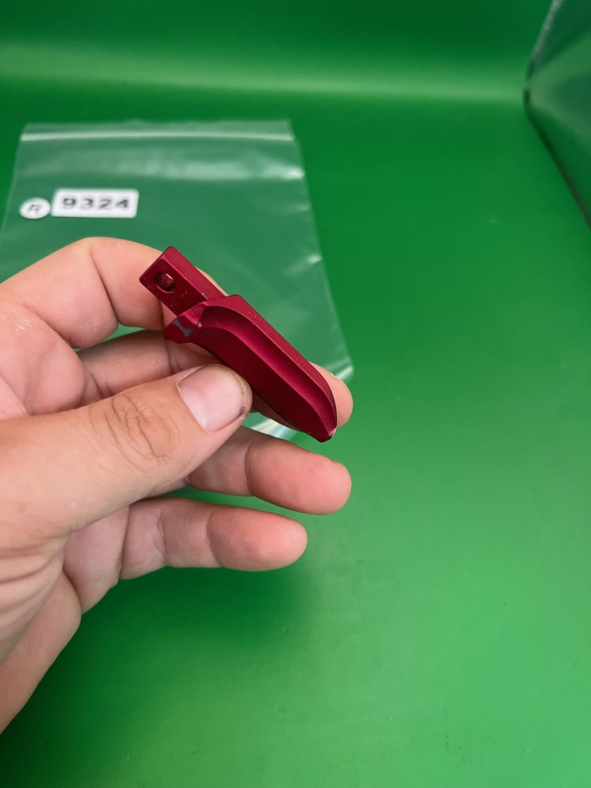 Smart Parts Shocker NXT Snatch Grip Red Anodized Aluminum Trigger Frame