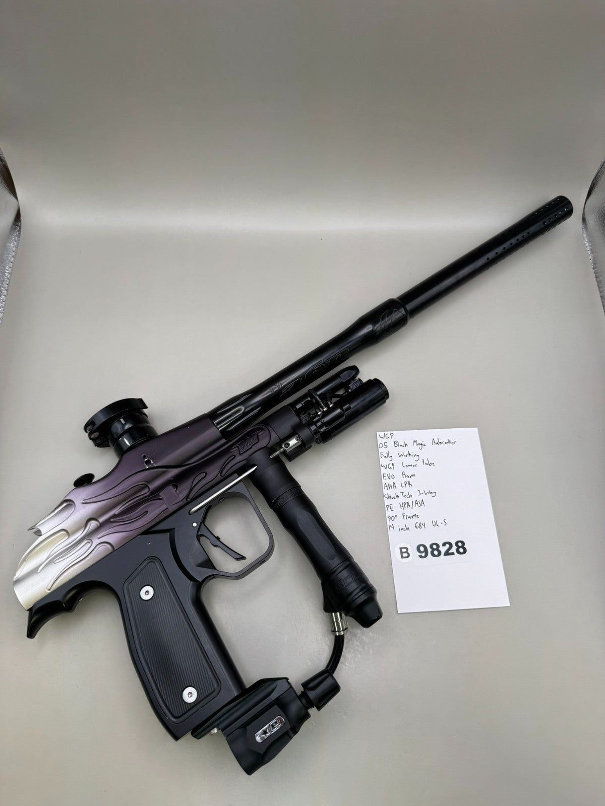 WGP 05 Black Magic Autococker - Paintball Marker Fully Working