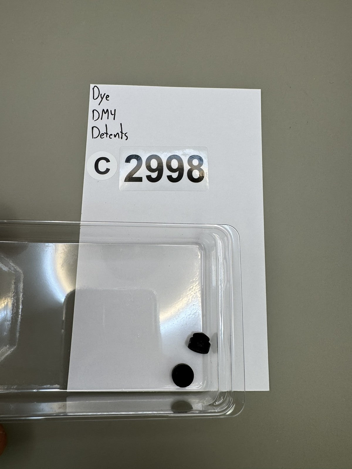 Dye DM4 Detents Black (2-Pack) Paintball Marker Parts