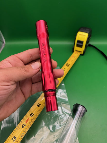 Dye Ultralite Barrel Back Red .688 Autococker Thread AC
