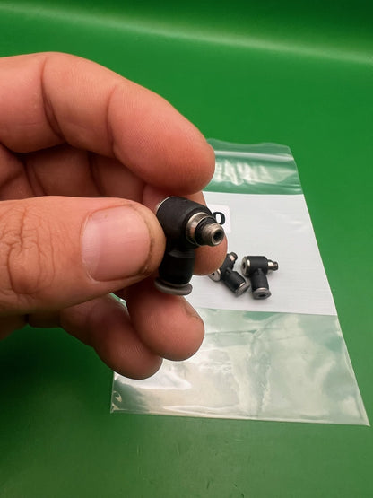 Smart Parts Ion Elbow Fittings Black  Lot of 3