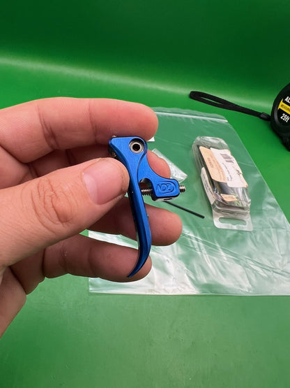 New Designz NDZ Ion Roller Trigger Aluminum Blade Blue