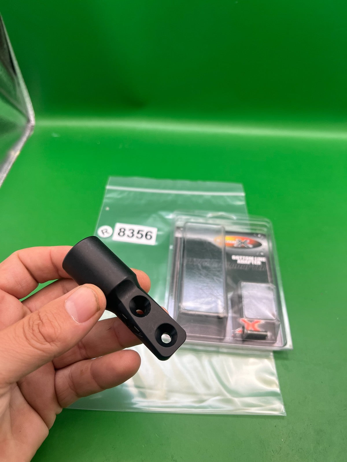 System X Degree Bottom Line Adapter Black Paintball ASA