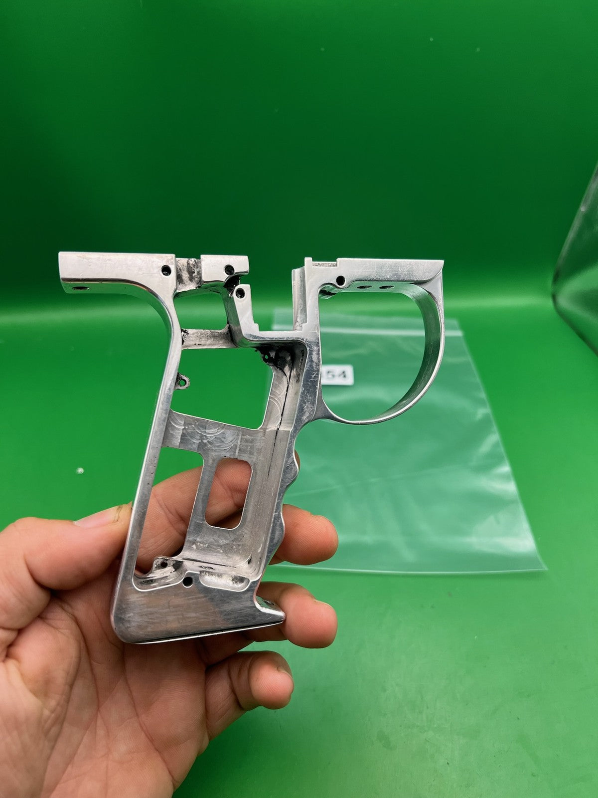 Planet Eclipse Autococker E Blade Trigger Frame Raw Aluminum
