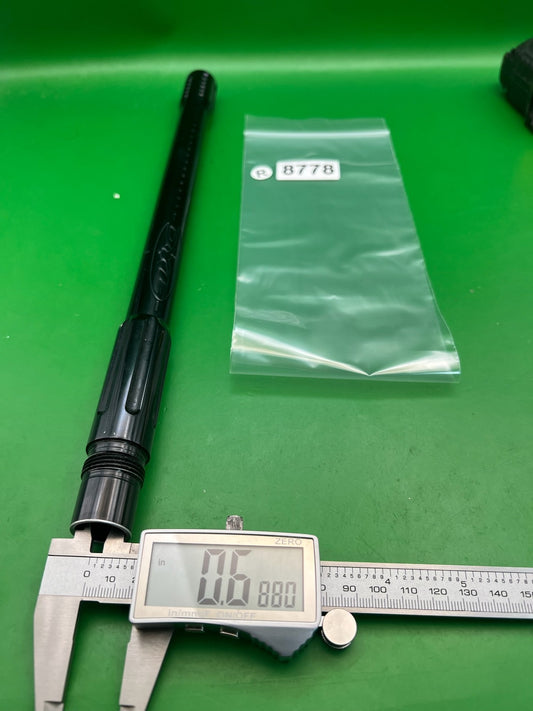 Dye Ultralite UL One Piece Barrel 16" Gloss Black .688 Bore Autococker Thread