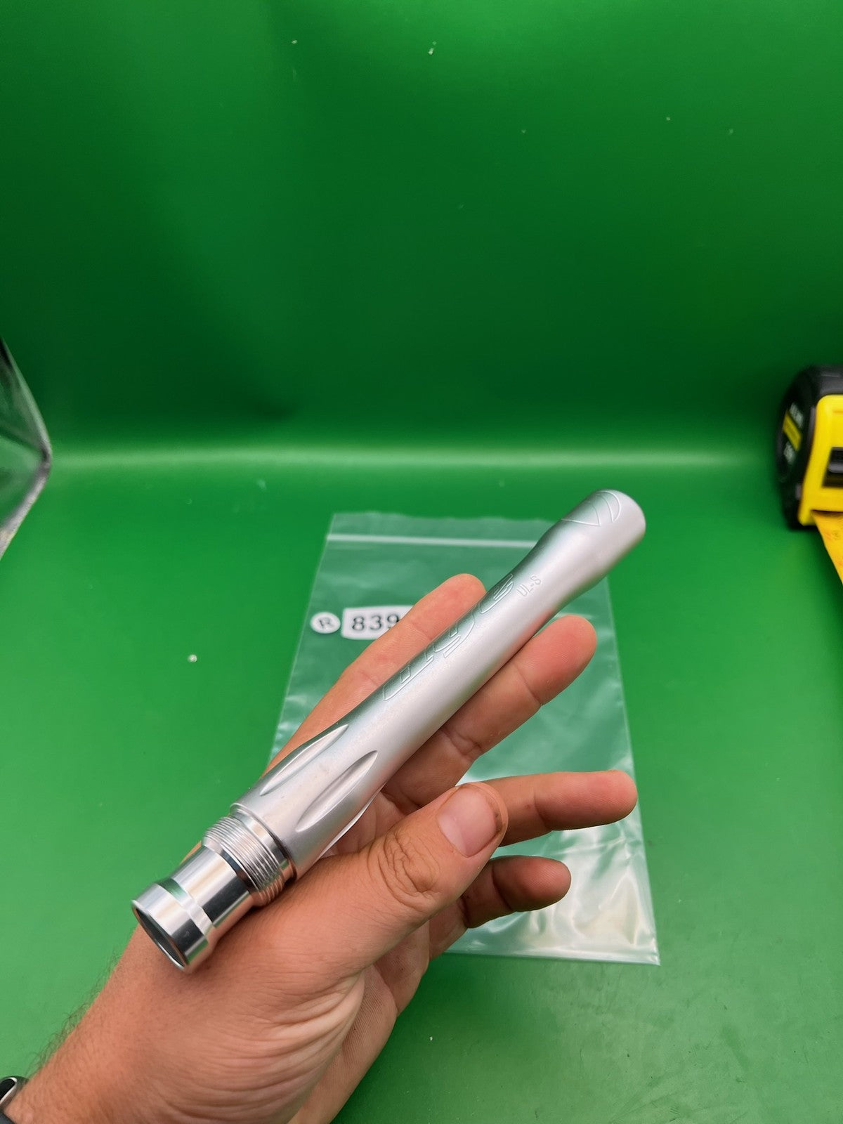 Dye UL-S Autococker Threaded Barrel Back Silver Dust .684 Bore