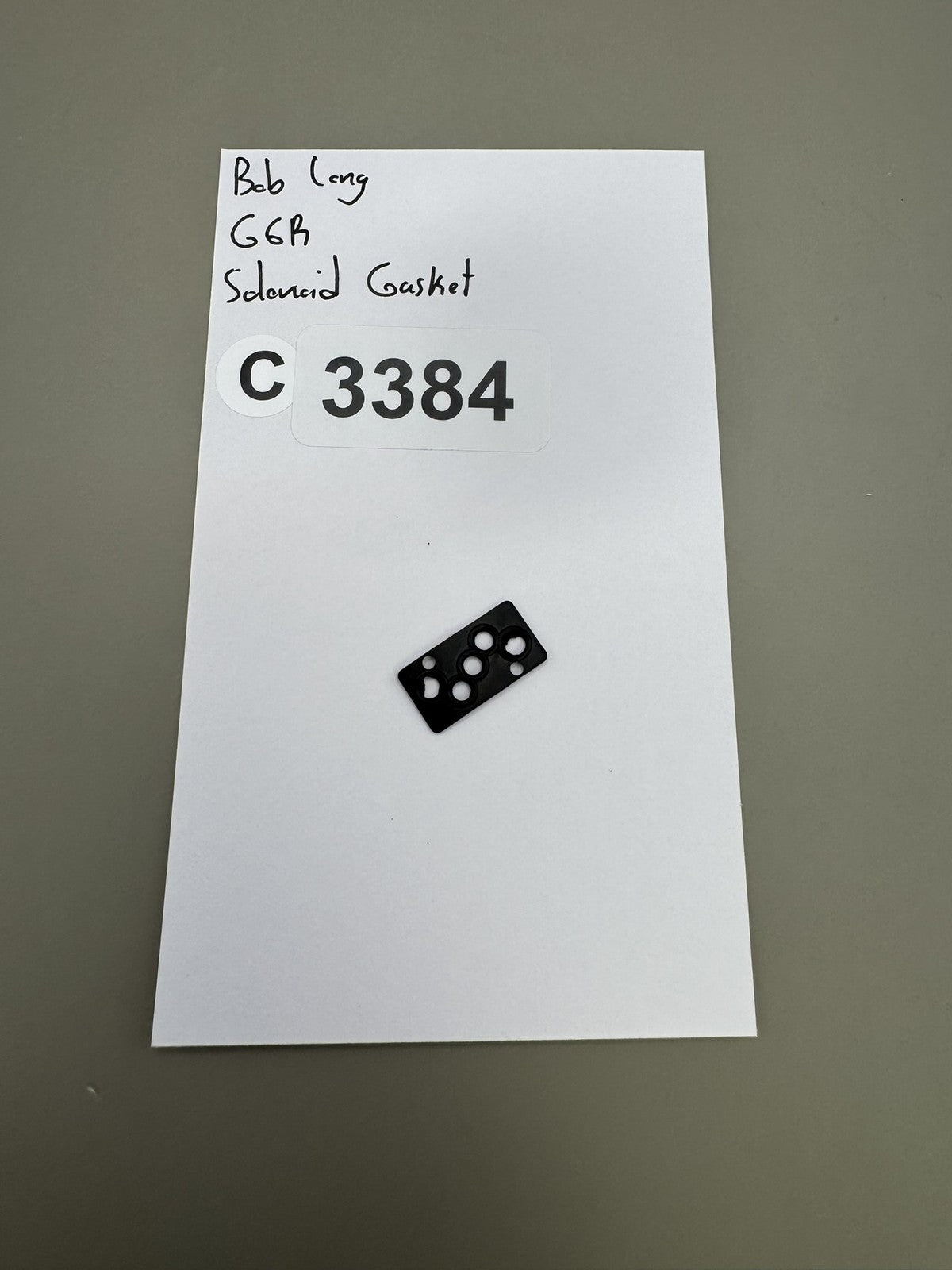 Bob Long G6R Solenoid Gasket