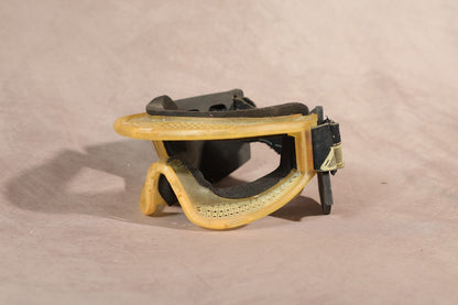 JT Paintball Goggle Frame Yellow With Black Visor Mask Parts