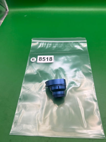 Warrior Ion G Lock Clamping Feedneck Low Rise Blue Aluminum
