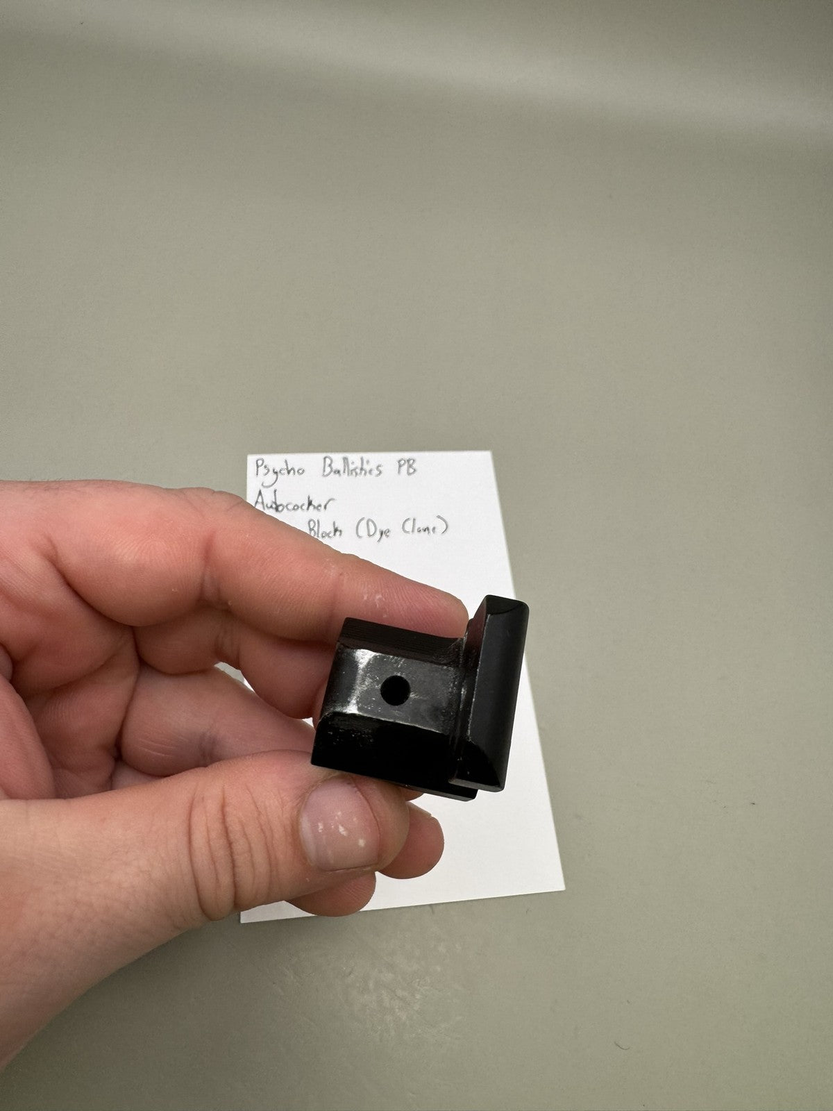 Psycho Ballistics PB Autococker Back Block (Dye Clone)