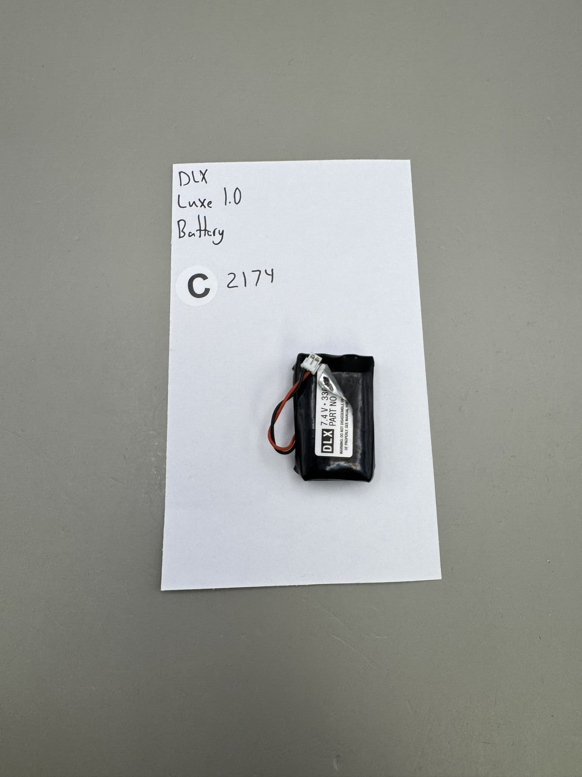 DLX Luxe 1.0 Battery