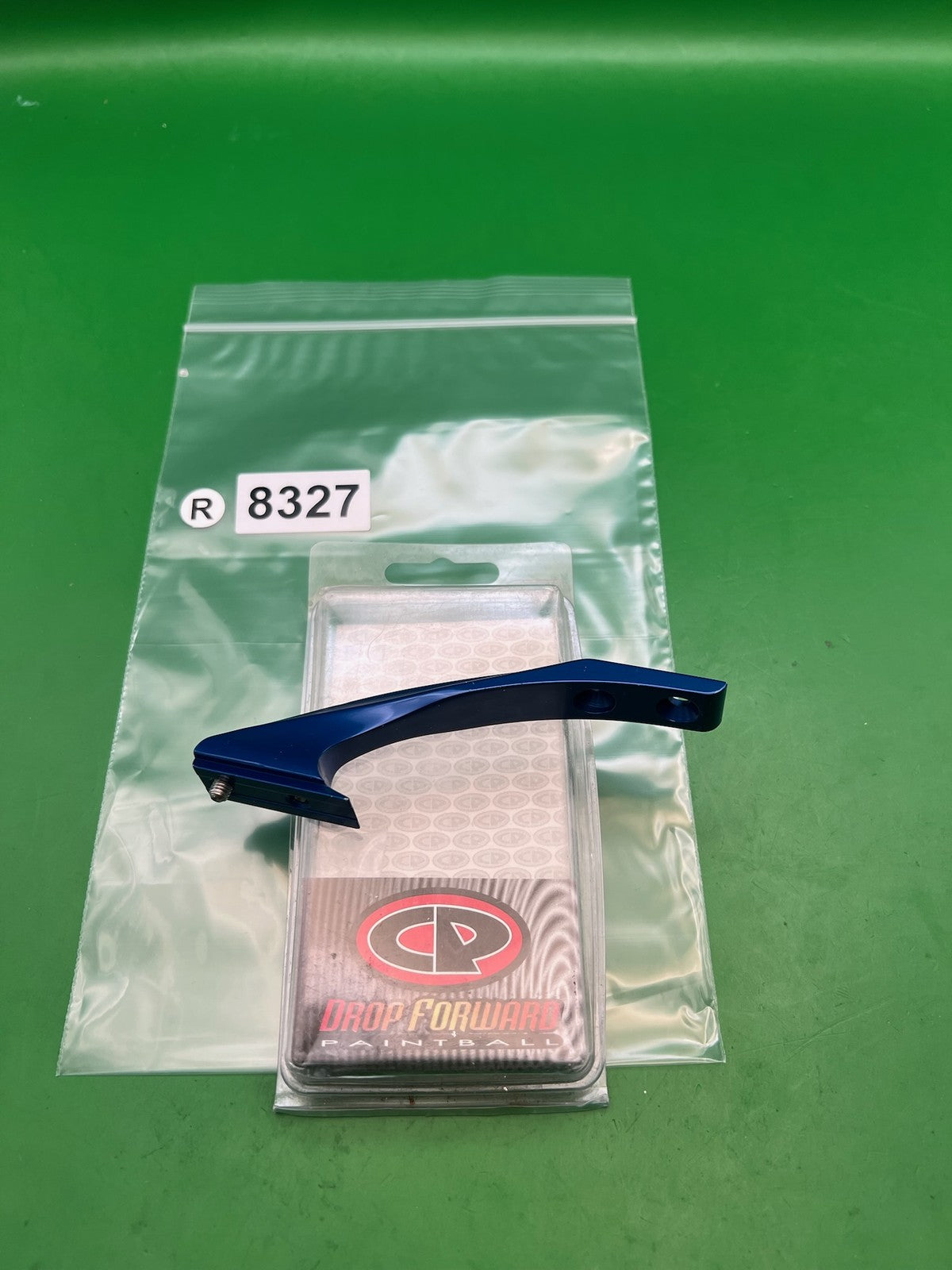 Custom Products CP ASA Rail Drop Forward Blue Anodized Paintball