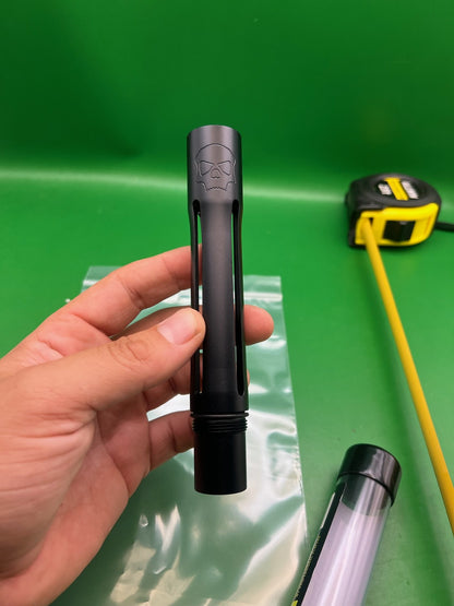 Infamous Silencio FXL Autococker Barrel Back Dust Black AC Thread