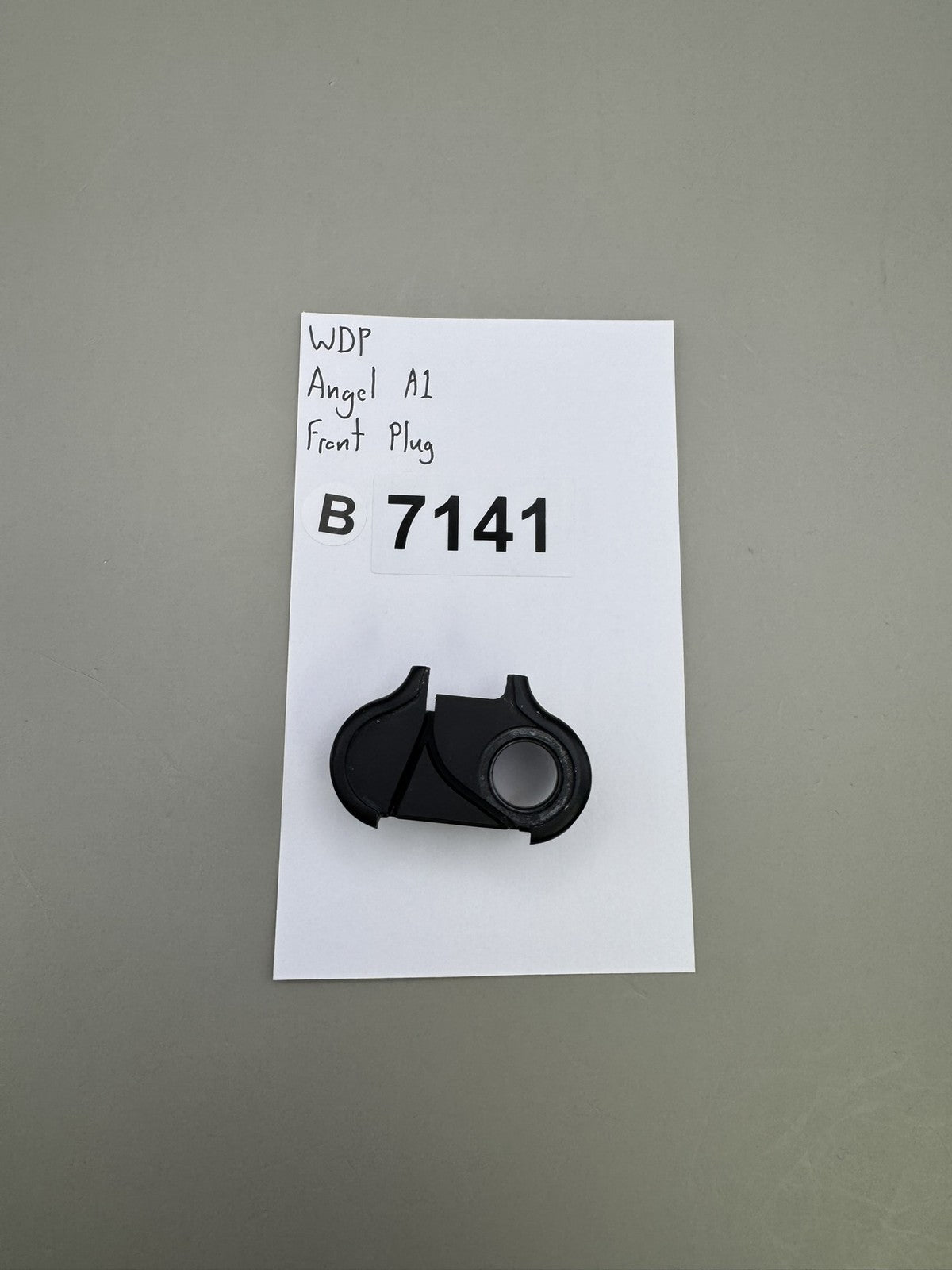 WDP Angel A1 Front Plug Black