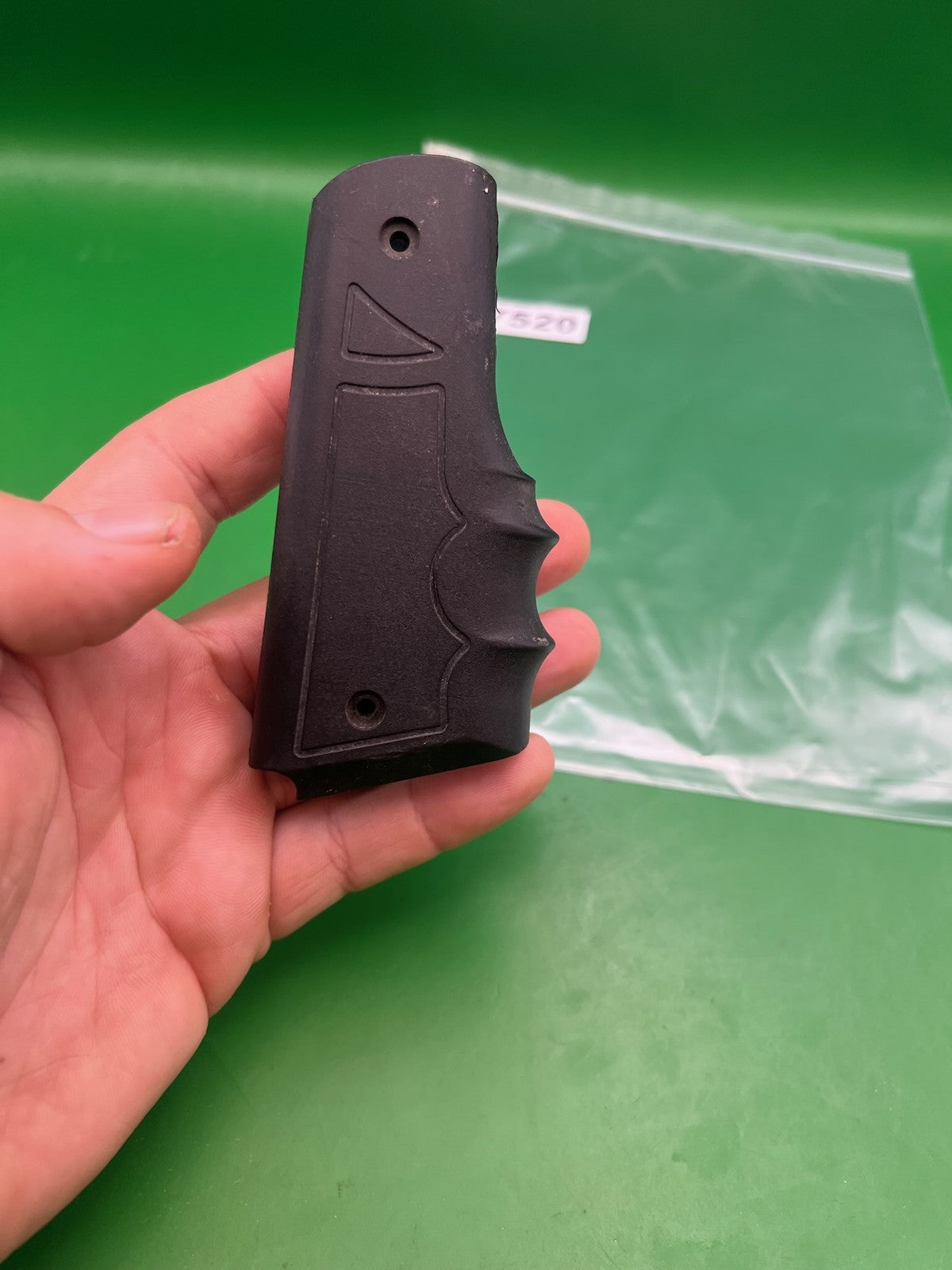 WGP 1911/45 Style Grip Panels Black Autococker Paintball Marker