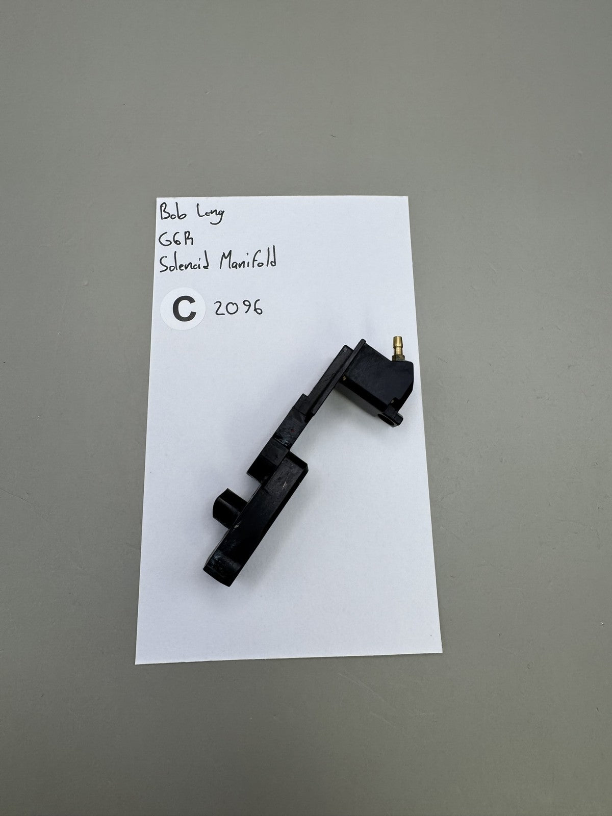 Bob Long G6R Solenoid Manifold