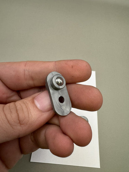 Kingman Spyder Ball Detents Silver Pair