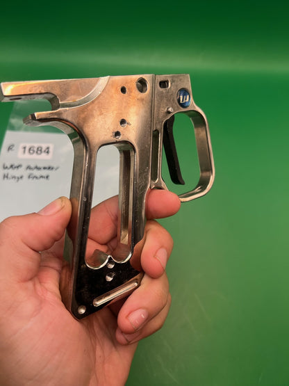 WGP Autococker Swing Trigger Frame Silver Aluminum Hinge Style