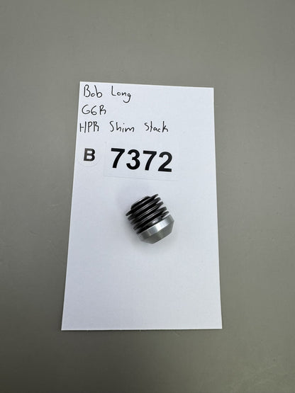 Bob Long G6R HPR Shim Stack Silver