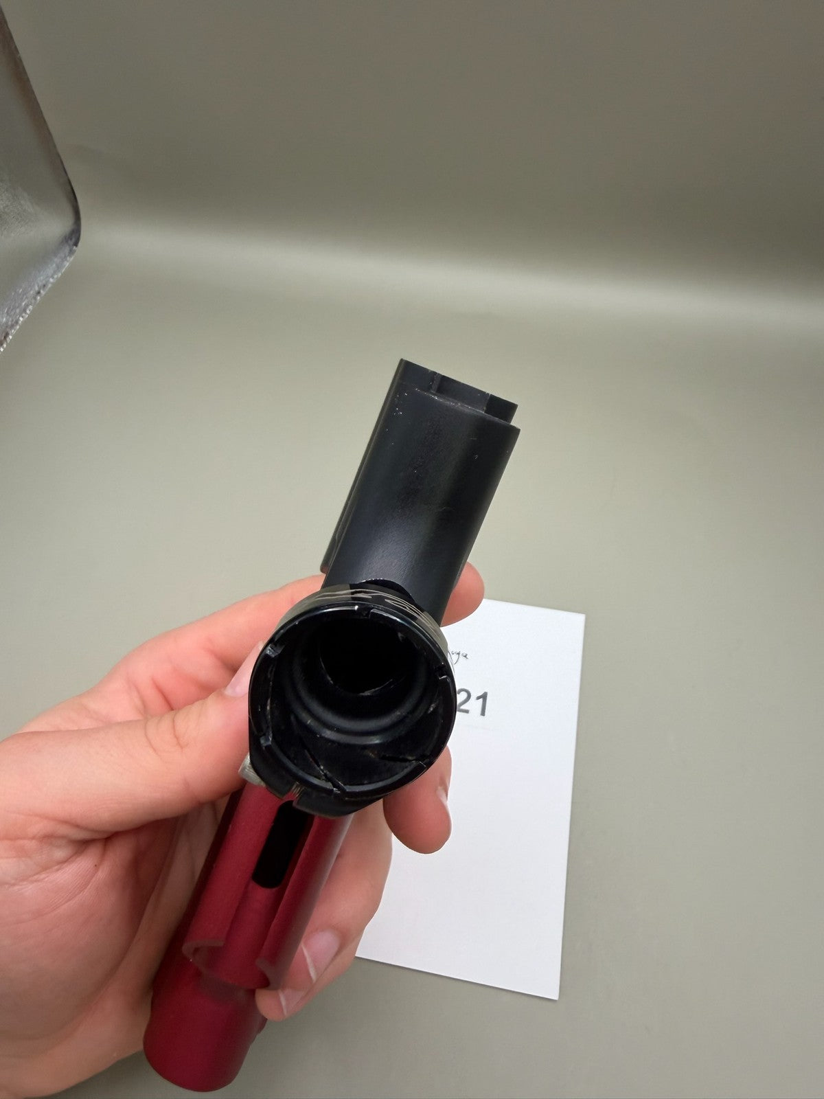 ICD Promaster Body - Lasoya Black Red Fade Paintball Marker Body