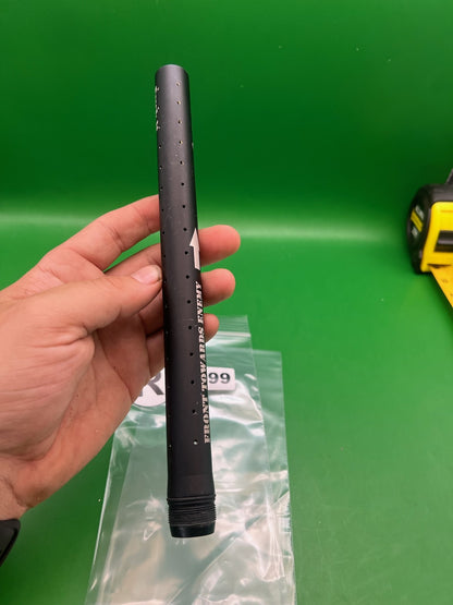 Quantum of Solace Paintball Barrel Ultralight Tip - used paintball barrel tip - black
