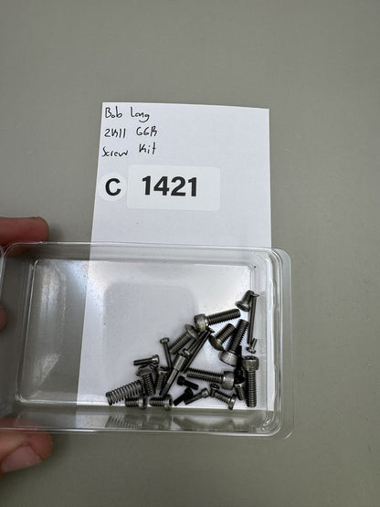 Bob Long 2k11 GGB Screw Kit