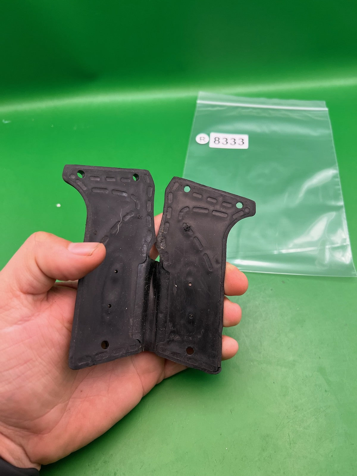 Planet Eclipse Ego 5 6 Rubber Grip Panels Black Pair