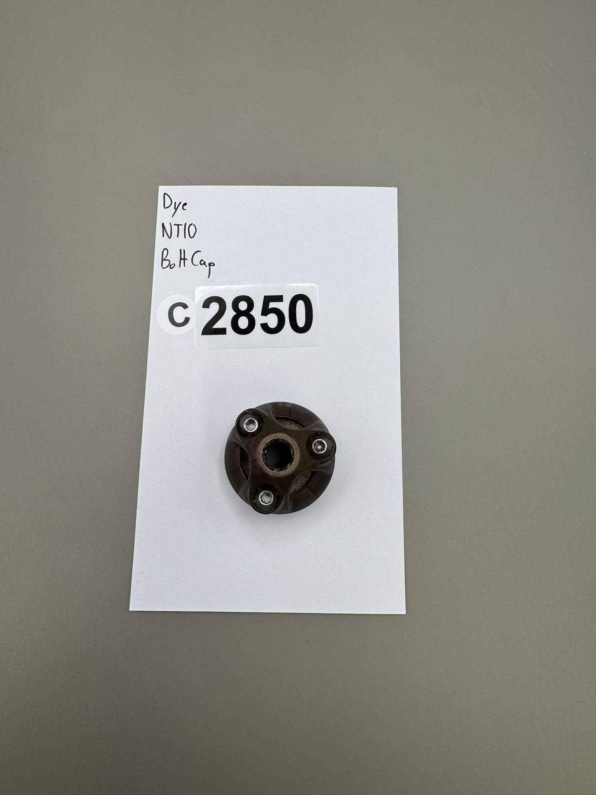 Dye NT10 Bolt Cap