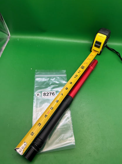 Dye Ultralite (UL) Paintball Barrel 14" 0.687 AC Thread - Black/Red