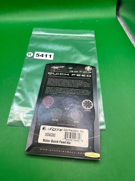 Dye Rotor Quick Feed Speed Feed Blue Speedfeed Hopper Loader Lid