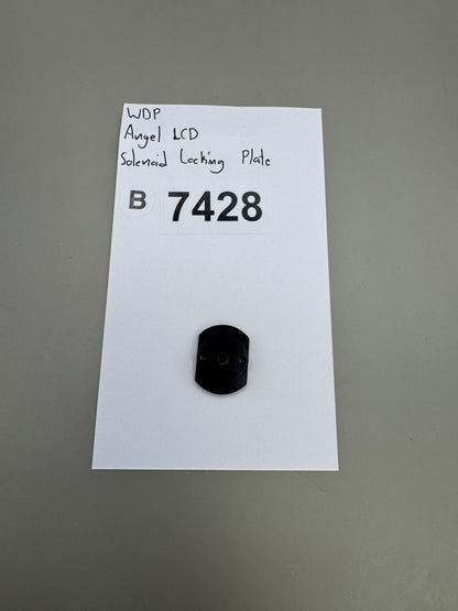WDP Angel LCD Solenoid Locking Plate Black