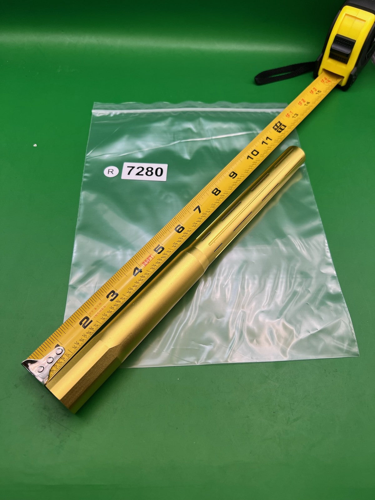 Infamous Pro DNA Silencio Barrel Tip Gold Anodized Aluminum 14"