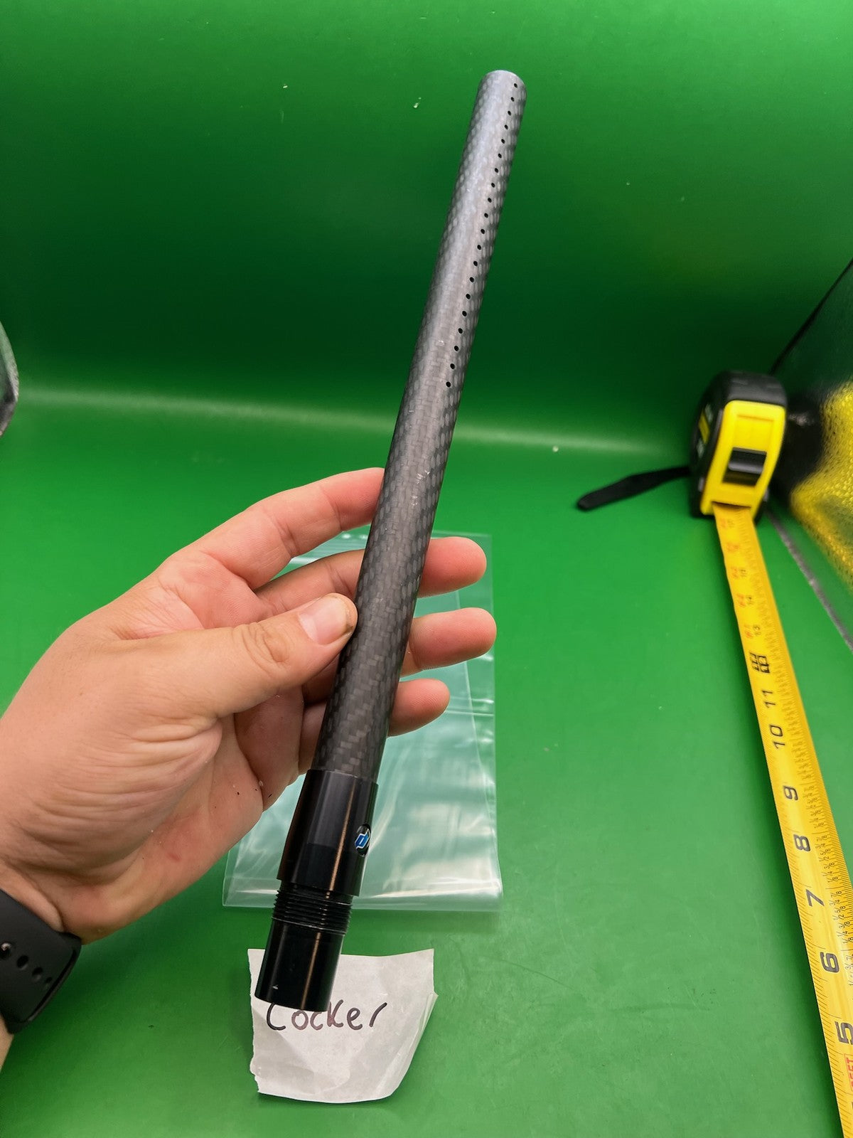 Deadlywind Fibur Carbon Fiber Barrel Cocker Thread 14in Black