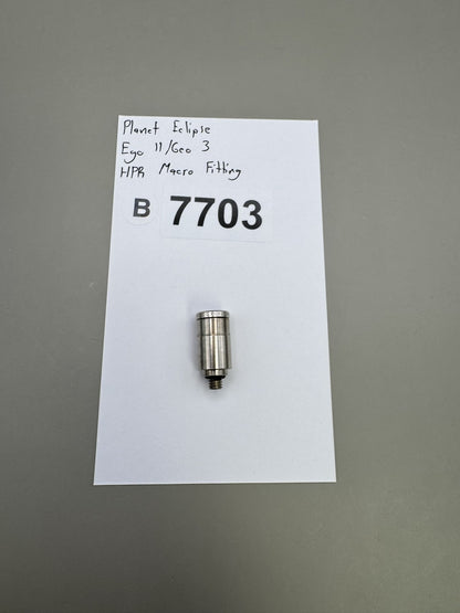 Planet Eclipse Ego 11 Geo 3 HPR Macro Fitting Silver