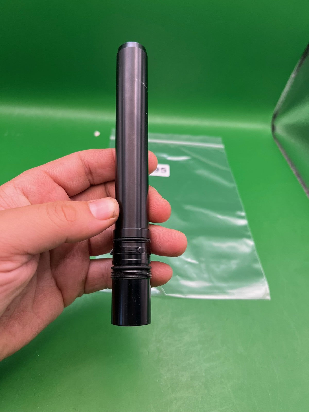 Field One F1 Paintball Barrel Back Black .691 Bore Acculock Insert