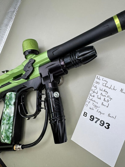 Bob Long 2k5 Intimidator Alias - Green/Black - Paintball Marker Fully Working
