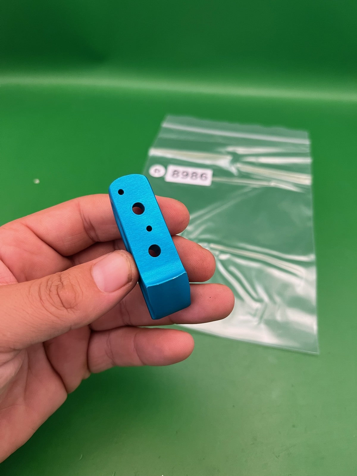 Custom Products CP ASA Rail Mount Blue Anodized Aluminum