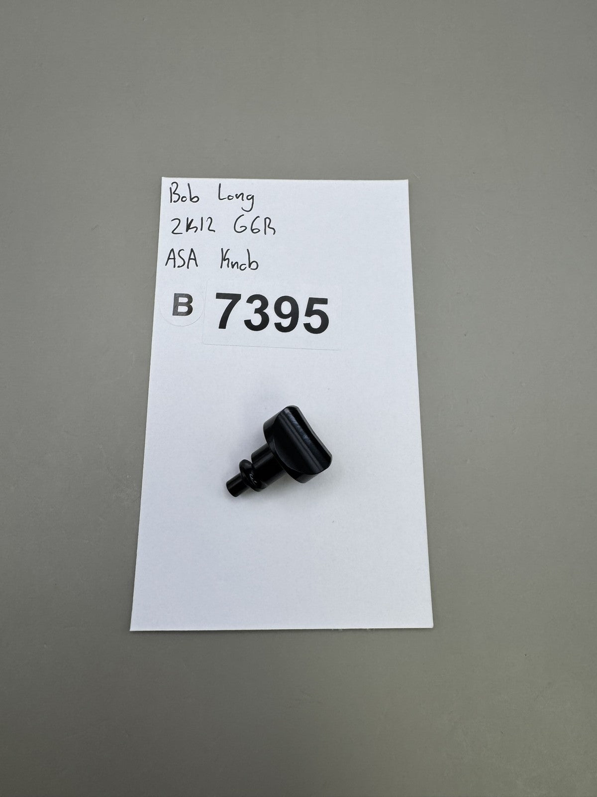 Bob Long 2K12 G6R ASA Knob Black