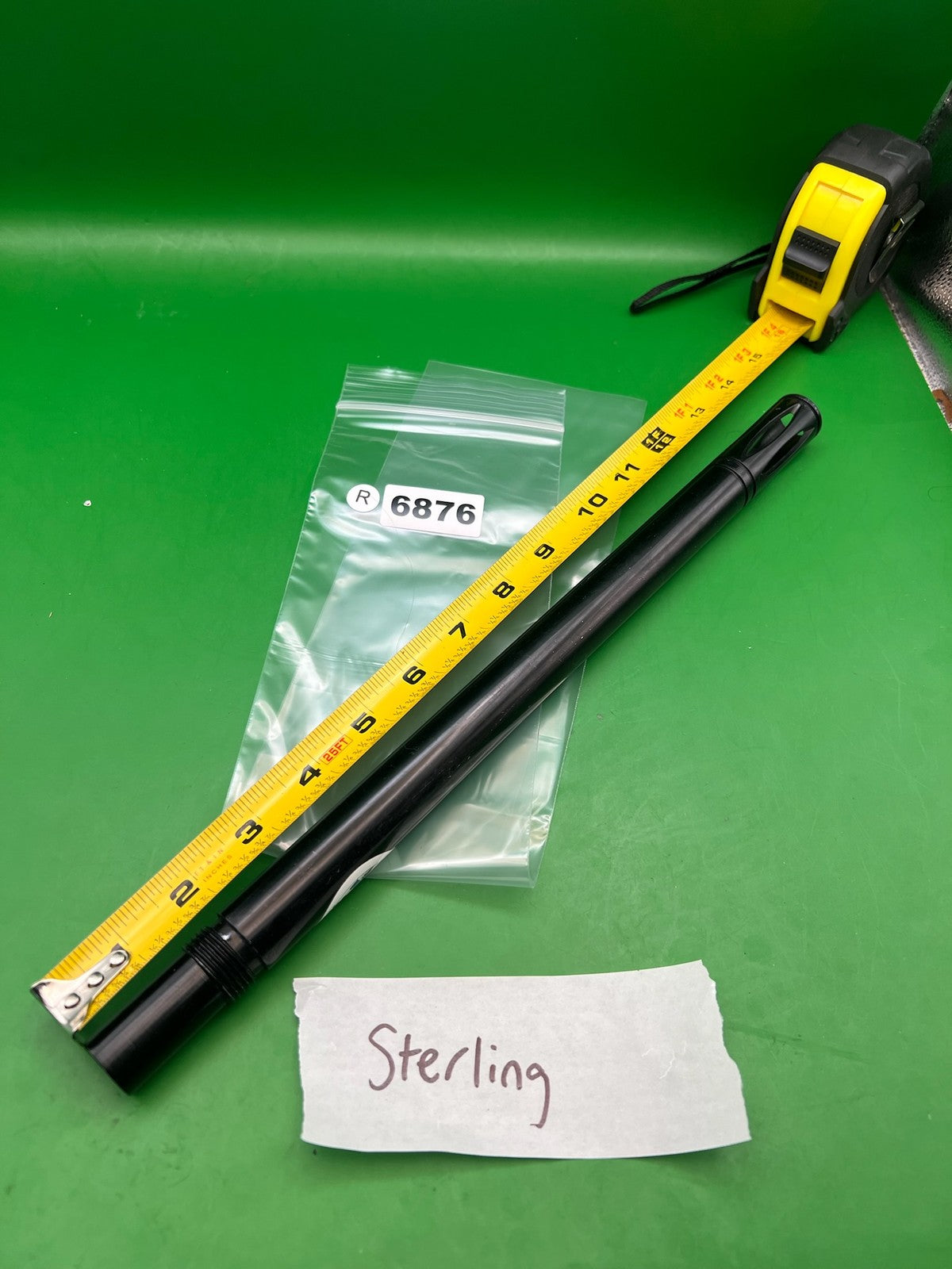 Sterling Paintball Barrel Back Black 12" .690 Bore