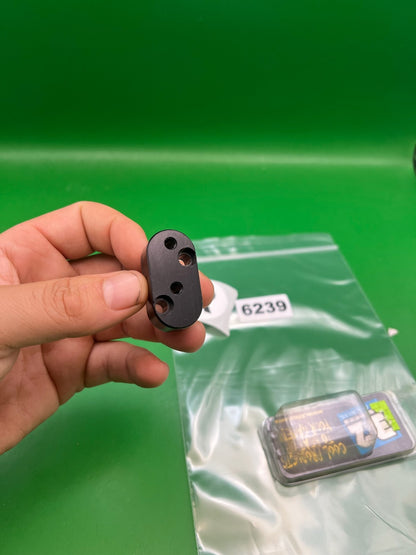 32 Degrees A3 Cool As Ice Trigger Block Spacer Black - used paintball trigger block spacer - black