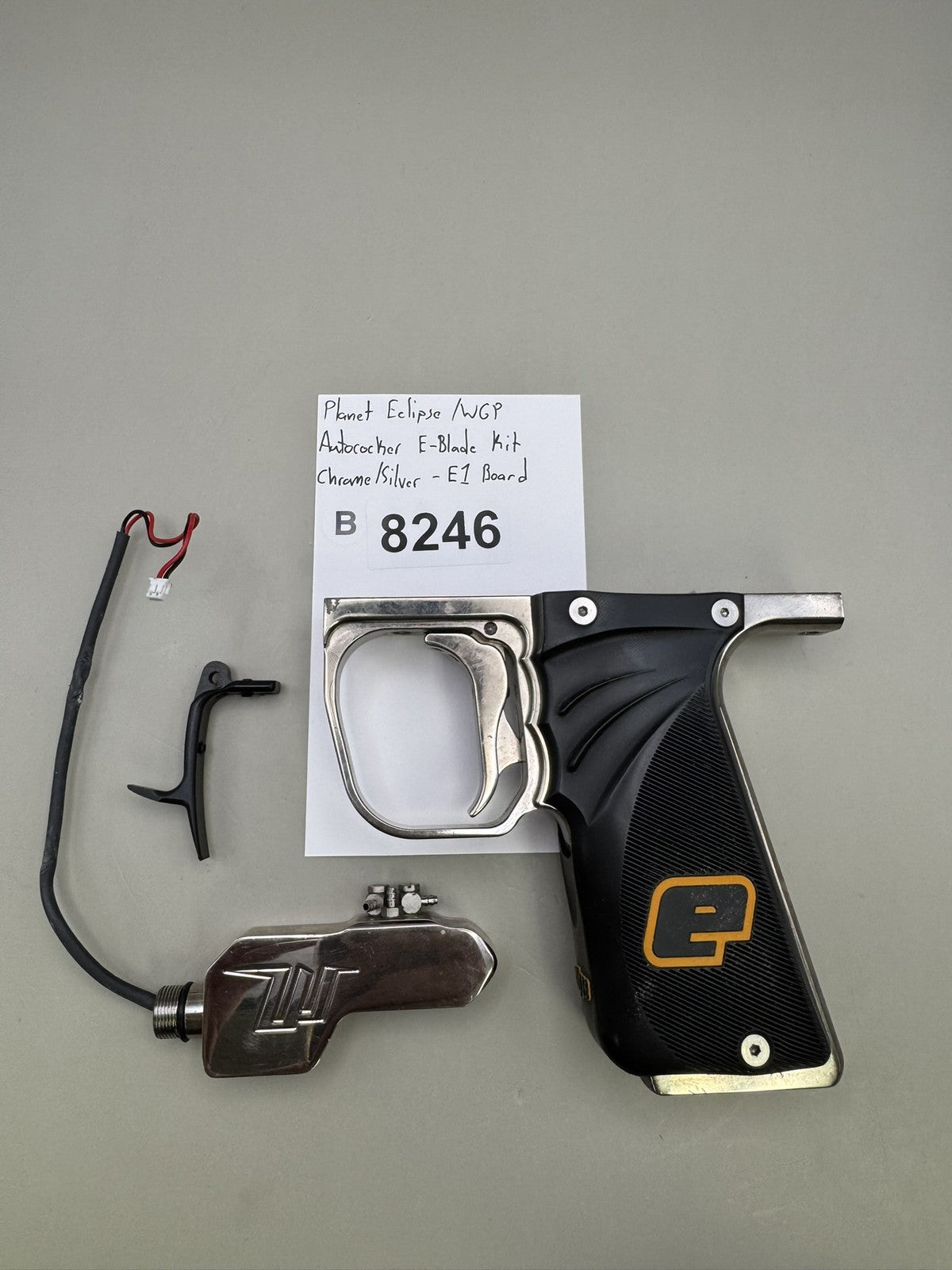 Planet Eclipse /WGP Autococker E-Blade Kit Chrome/Silver - E1 Board
