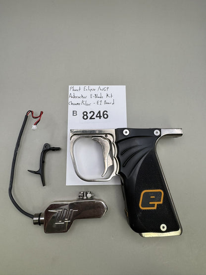 Planet Eclipse /WGP Autococker E-Blade Kit Chrome/Silver - E1 Board