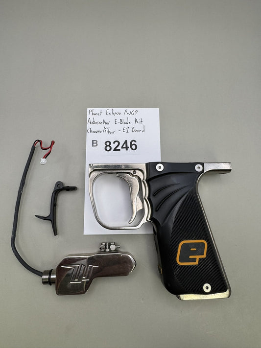 Planet Eclipse /WGP Autococker E-Blade Kit Chrome/Silver - E1 Board